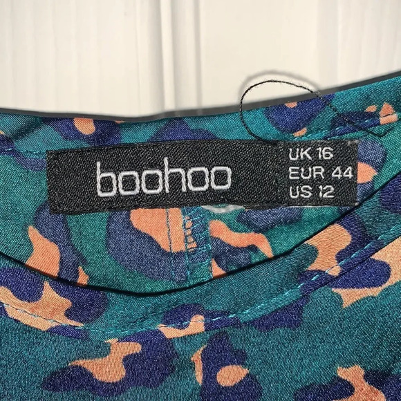 BooHoo Cheetah Slip Dress  - Picture 3 of 4